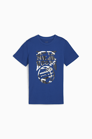 BASKETBALL BLUEPRINT Youth Tee, Cobalt Glaze, extralarge-GBR