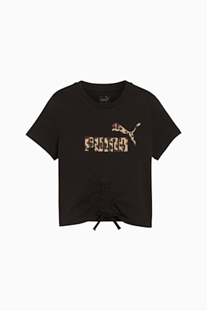 ESS+ ANIMAL Knotted Youth Tee, PUMA Black, extralarge-GBR