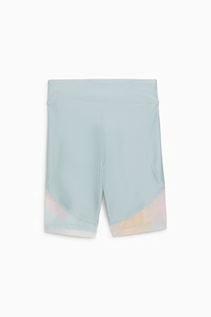 SUMMER DAZE Kids' Biker Shorts, Turquoise Surf, extralarge-GBR