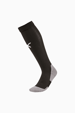 Football Men's LIGA Core Socks, Puma Black-Puma White, extralarge-GBR