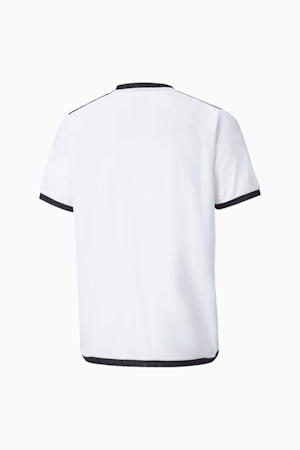 teamLIGA Youth Football Jersey, Puma White-Puma Black, extralarge-GBR