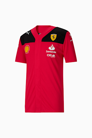 Chandail de baseball Scuderia Ferrari 2023 Team Replica Homme, Rosso Corsa, extralarge