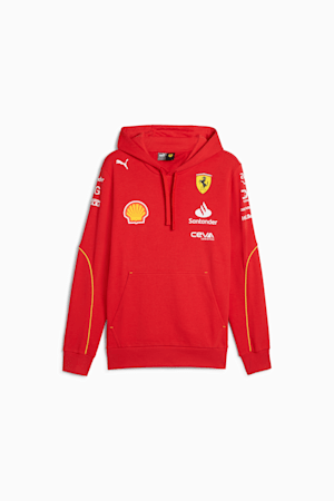 Scuderia Ferrari Team Men's Hoodie, Burnt Red, extralarge-GBR