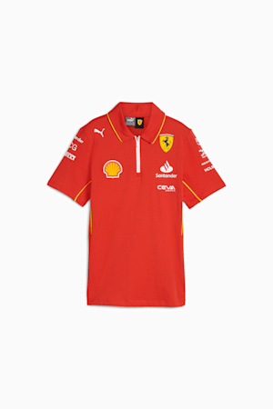 Scuderia Ferrari 2024 Replica Collection Team Polo Women, Burnt Red, extralarge-GBR