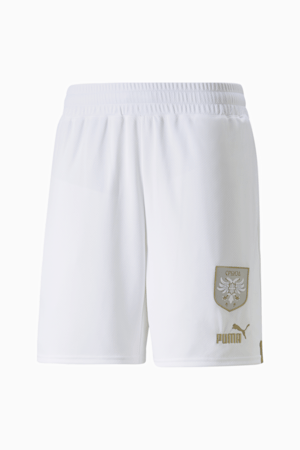 Serbia 22/23 Replica Shorts Men, Puma White-Victory Gold, extralarge-GBR