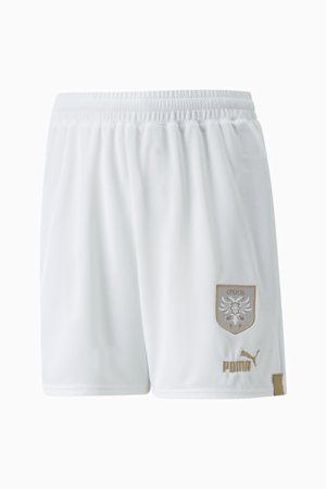 Serbia 22/23 Replica Shorts Youth, Puma White-Victory Gold, extralarge-GBR