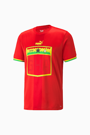 Ghana Away 22/23 Replica Jersey Men, Puma Red-Dandelion, extralarge-GBR