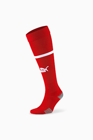 Switzerland Football Banded Replica Socks Men, Puma Red-Puma White, extralarge-GBR