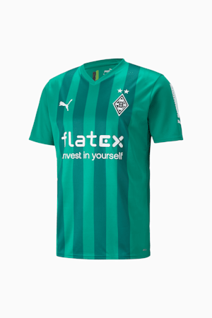 Borussia Mönchengladbach Away '22/'23 Men's Replica Soccer Jersey, Pepper Green-Alpine Green, extralarge