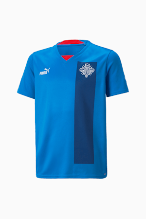 Iceland Home 22/23 Replica Jersey Youth, Electric Blue Lemonade, extralarge-GBR