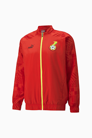 Ghana Football Pre-match Jacket Men, Puma Red-Puma Black, extralarge-GBR