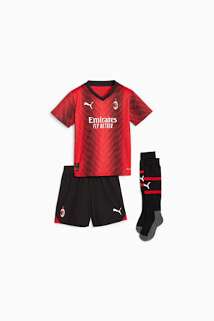 A.C. Milan 23/24 Home Mini Kit, For All Time Red-PUMA Black, extralarge-GBR