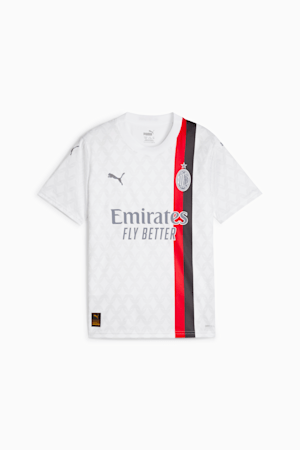 Maillot Milan AC à l’étranger 23/24 Jeunes, PUMA White-Feather Gray, extralarge