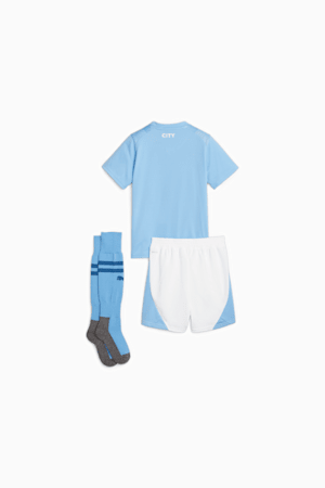 Manchester City F.C. Home Mini Kit Youth, Team Light Blue-PUMA White, extralarge-GBR