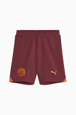 Manchester City Youth Football Shorts, Aubergine-Cayenne Pepper, extralarge-GBR