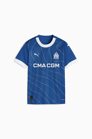 Olympique de Marseille 23/24 Youth Away Jersey, PUMA Team Royal-Clyde Royal, extralarge-GBR