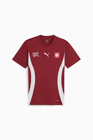 Switzerland Pre-match Football Jersey, Team Regal Red-PUMA White, extralarge-GBR