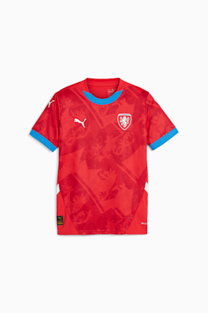 Czech Republic Football 2024 Youth Home Jersey, For All Time Red-Fast Red, extralarge-GBR