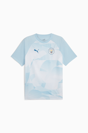 Manchester City Pre-match Jersey, Silver Sky-Lake Blue, extralarge-GBR