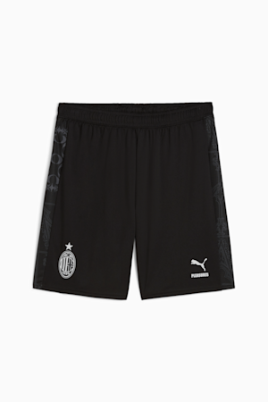 AC MILAN x PLEASURES Football Shorts, PUMA Black-Asphalt, extralarge-GBR