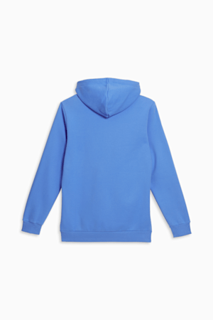 Faux Embroidered Men's Hoodie, Dusky Blue, extralarge