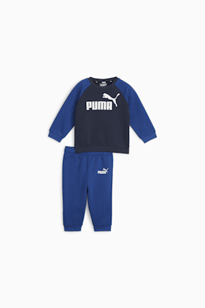 Minicats Essentials Raglan Babies' Jogger Set, Cobalt Glaze, extralarge-GBR