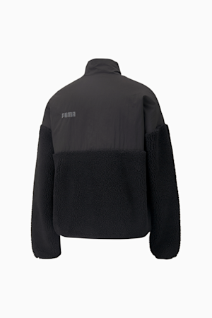Veste sherpa Femme, Puma Black, extralarge