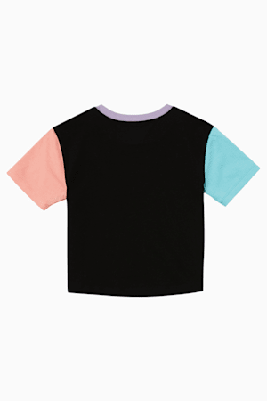 Downtown Little Kids' Fashion Tee, PUMA BLACK, extralarge