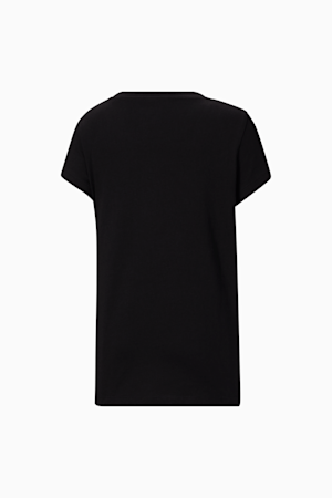 Core Short Sleeve Girls' Big Kids' Tee, PUMA BLACK, extralarge