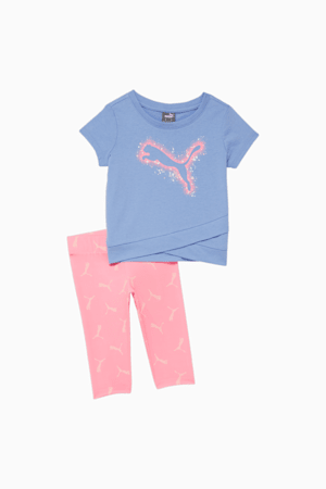 Graffiti Logo Toddlers' Two-Piece Set, DAY DREAM, extralarge