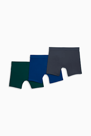 Men's Soft Boxer Briefs (3 Pack), GREEN / BLUE, extralarge