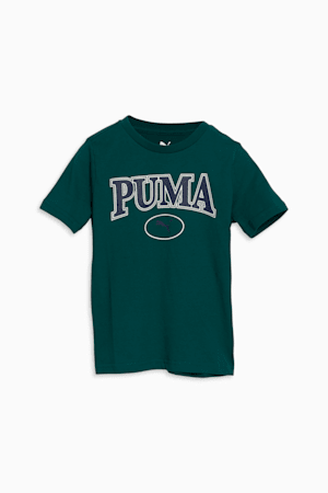 PUMA Academy Little Kids' Short Sleeve Tee, MALACHITE, extralarge