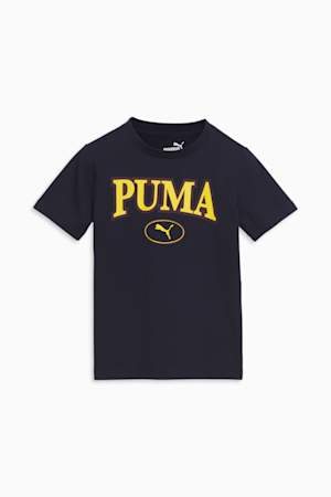 PUMA Academy Little Kids' Short Sleeve Tee, PUMA NAVY, extralarge