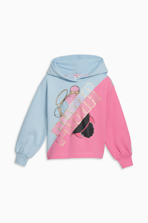 PUMA x L.O.L. SURPRISE! Sugar and Spice Little Kids' Hoodie, SILVER SKY, extralarge