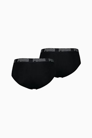 PUMA Basic Men's Briefs 2 Pack, black / black, extralarge-GBR