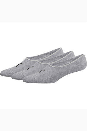 Men’s Liner Socks (3 Pairs), GREY / BLACK, extralarge