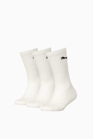 PUMA Junior Sport Socks 3 Pack, white, extralarge-GBR