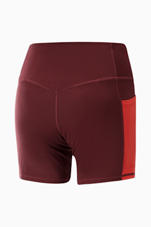 PUMA x Modibodi Active Biker Shorts Women, Aubergine /Burnt red, extralarge-GBR