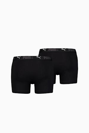 PUMA Sport Men's Cotton Boxers 2 Pack, black, extralarge-GBR