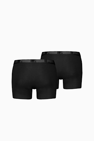 PUMA Men's Boxer Briefs 2 pack, black / black, extralarge-GBR