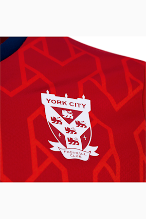 York City FC Men's Home 23/24 Jersey, Chilli Pepper-Black Iris, extralarge-GBR