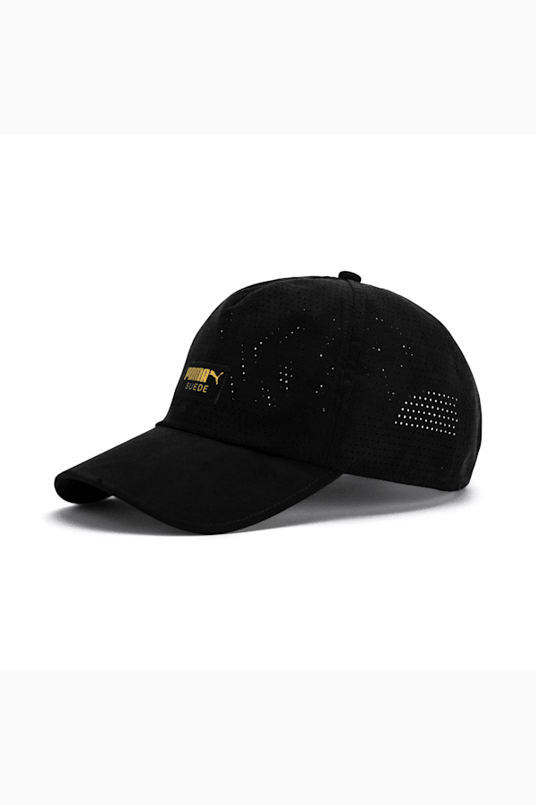 Suede baseball cap black hotsell