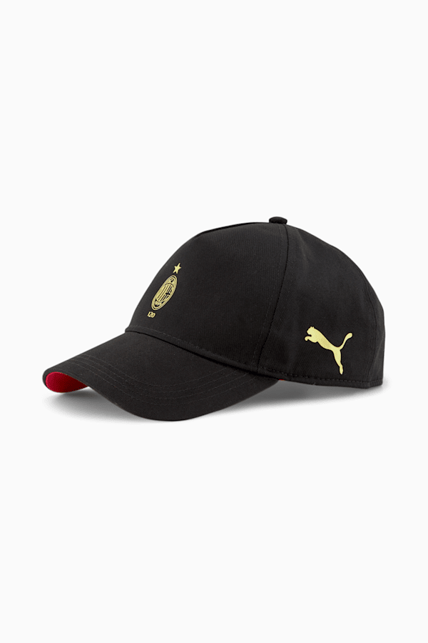 Black and sales gold pumas hat
