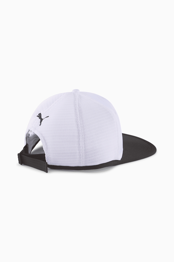 BMW M Motorsport Flat Brim Cap, Puma White, extralarge