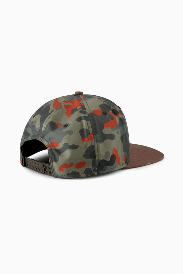 Lifestyle Colorblock Cap, Forest Night-AOP, extralarge