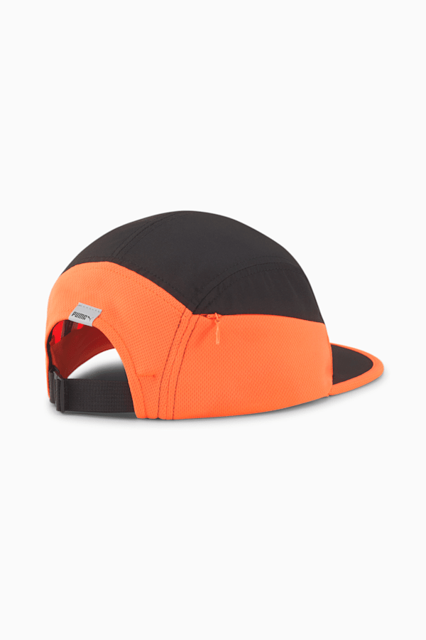 Orange running cap cheap