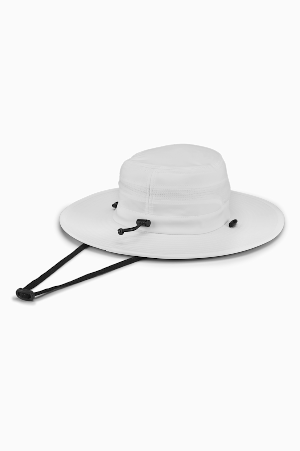 Aussie P Golf Bucket Hat, Bright White, extralarge-GBR