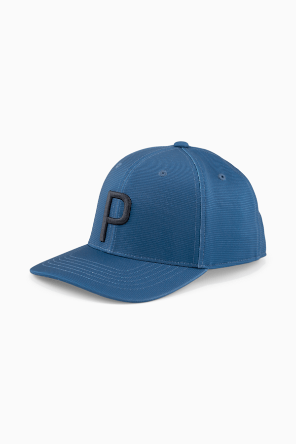P Golf Cap, Lake Blue-Navy Blazer, extralarge