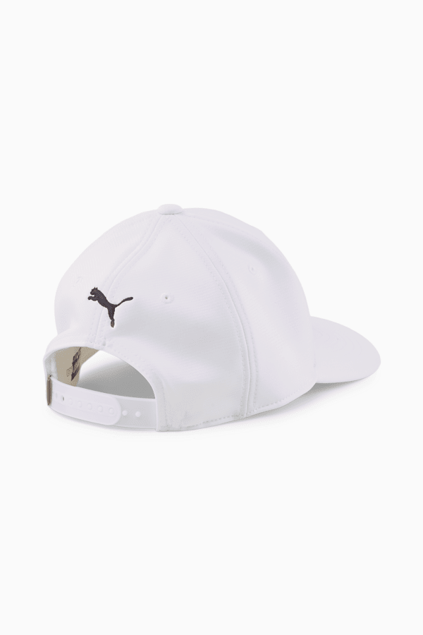 P Golf Cap Youth, White Glow-Navy Blazer, extralarge-GBR