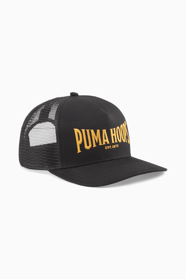 Basketball Trucker Cap, PUMA Black, extralarge-GBR